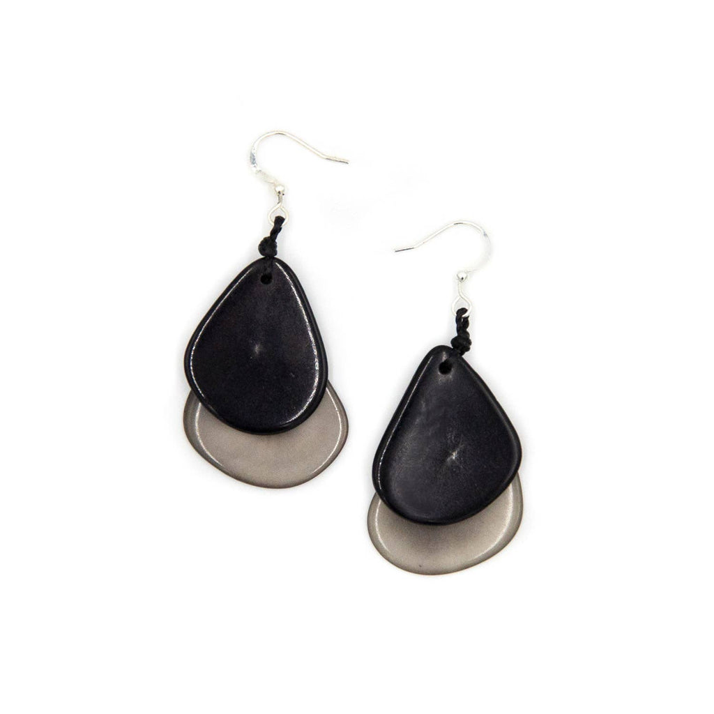 Fiesta Earrings-Organic Tagua Jewelry-Three Birdies Boutique, Women's Fashion Boutique Located in Kearney, MO