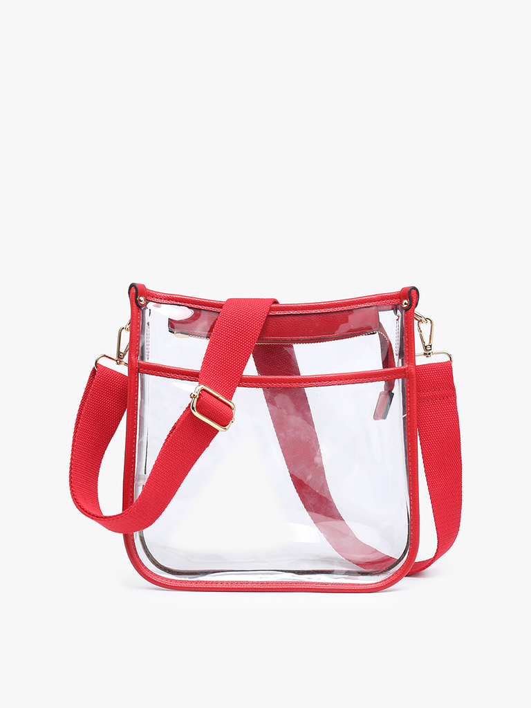 Posie Clear Crossbody-Jen & Co.-Three Birdies Boutique, Women's Fashion Boutique Located in Kearney, MO