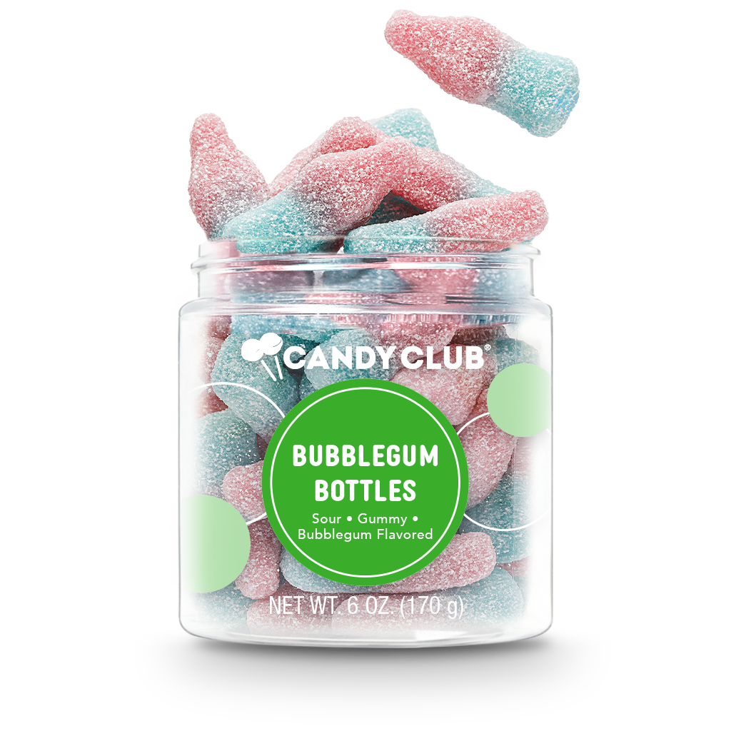 Sour Bubblegum Bottles-Candy Club-Three Birdies Boutique, Women's Fashion Boutique Located in Kearney, MO