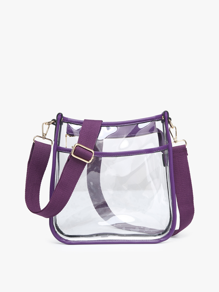 Posie Clear Crossbody-Jen & Co.-Three Birdies Boutique, Women's Fashion Boutique Located in Kearney, MO