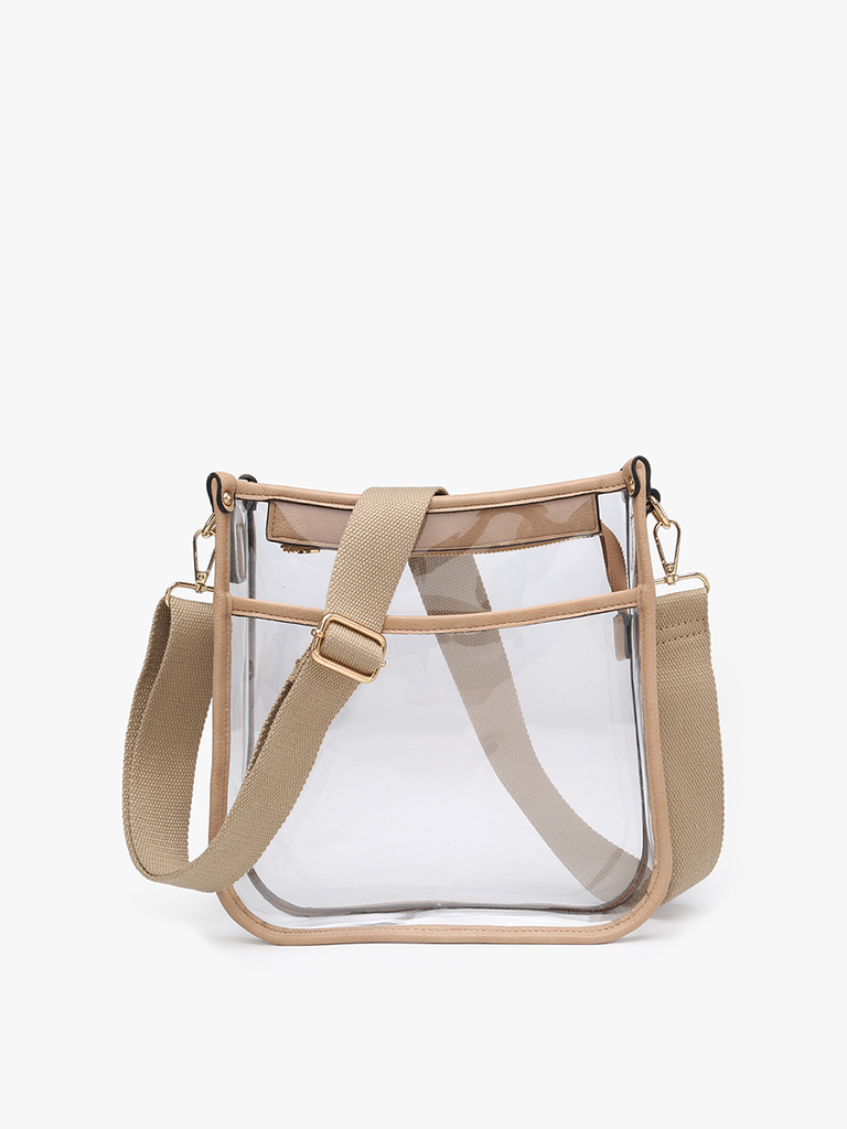 Posie Clear Crossbody-Jen & Co.-Three Birdies Boutique, Women's Fashion Boutique Located in Kearney, MO