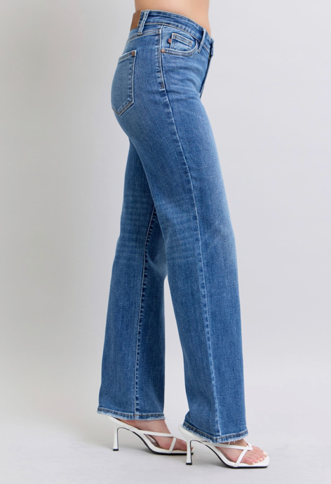 Judy Blue HW V-Front Vintage Bootcut-Denim-Judy Blue-Three Birdies Boutique, Women's Fashion Boutique Located in Kearney, MO