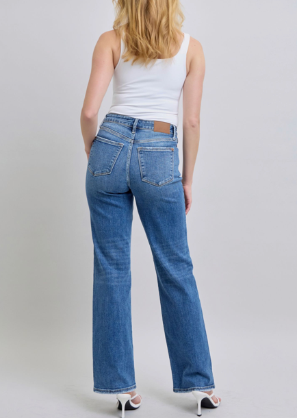 Judy Blue HW V-Front Vintage Bootcut-Denim-Judy Blue-Three Birdies Boutique, Women's Fashion Boutique Located in Kearney, MO