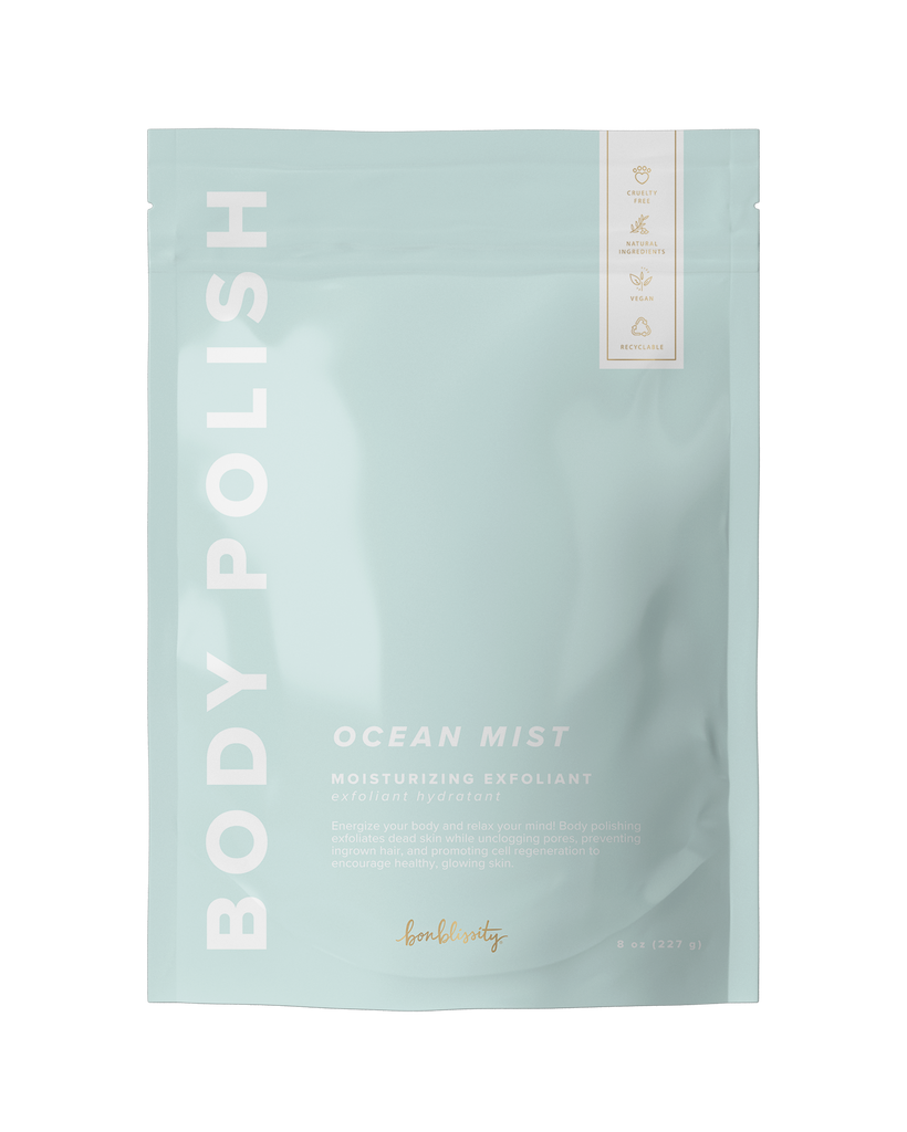 Body Polish Body Scrub - Ocean Mist (MSRP $24)-Bonblissity-Three Birdies Boutique, Women's Fashion Boutique Located in Kearney, MO