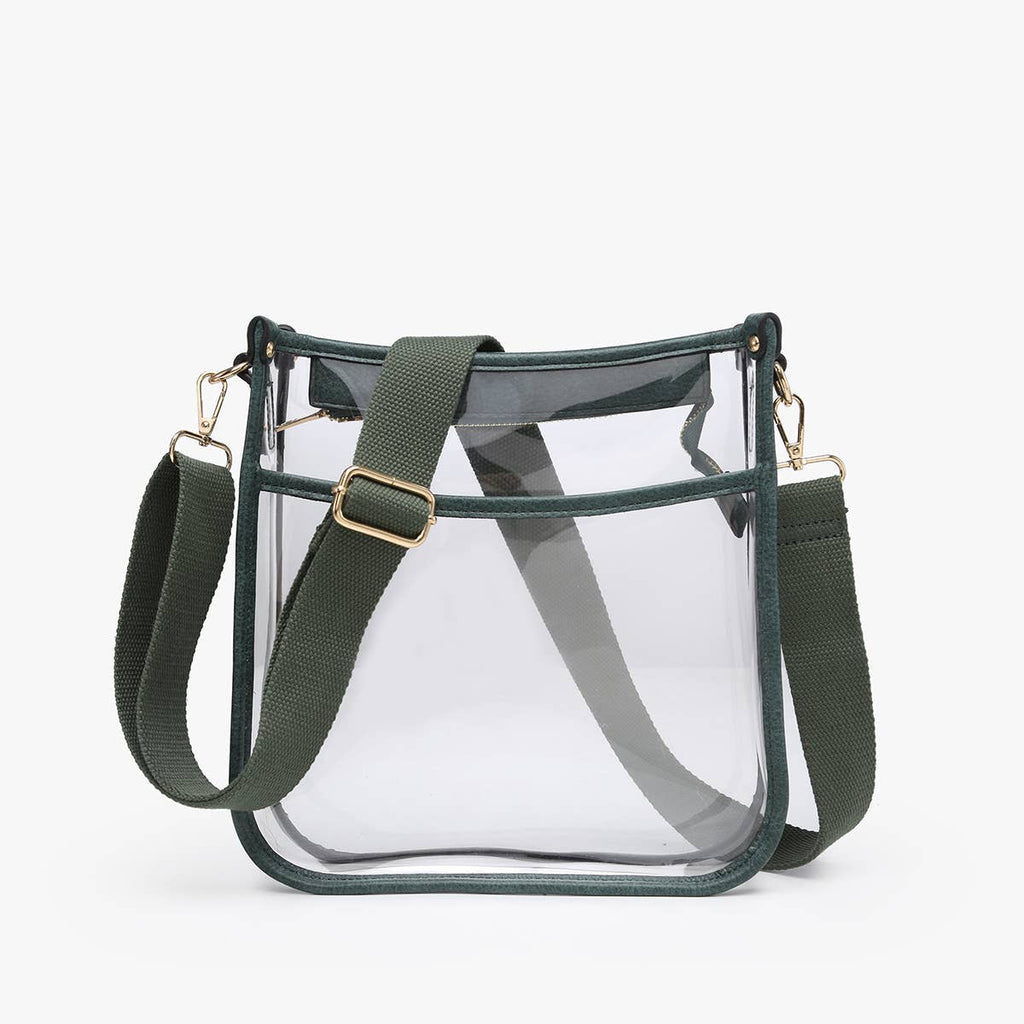 Posie Clear Crossbody-Jen & Co.-Three Birdies Boutique, Women's Fashion Boutique Located in Kearney, MO