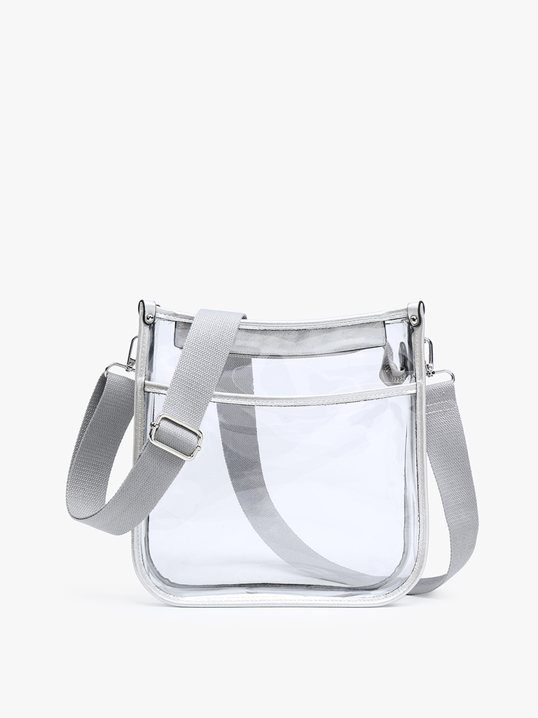 Posie Clear Crossbody-Jen & Co.-Three Birdies Boutique, Women's Fashion Boutique Located in Kearney, MO