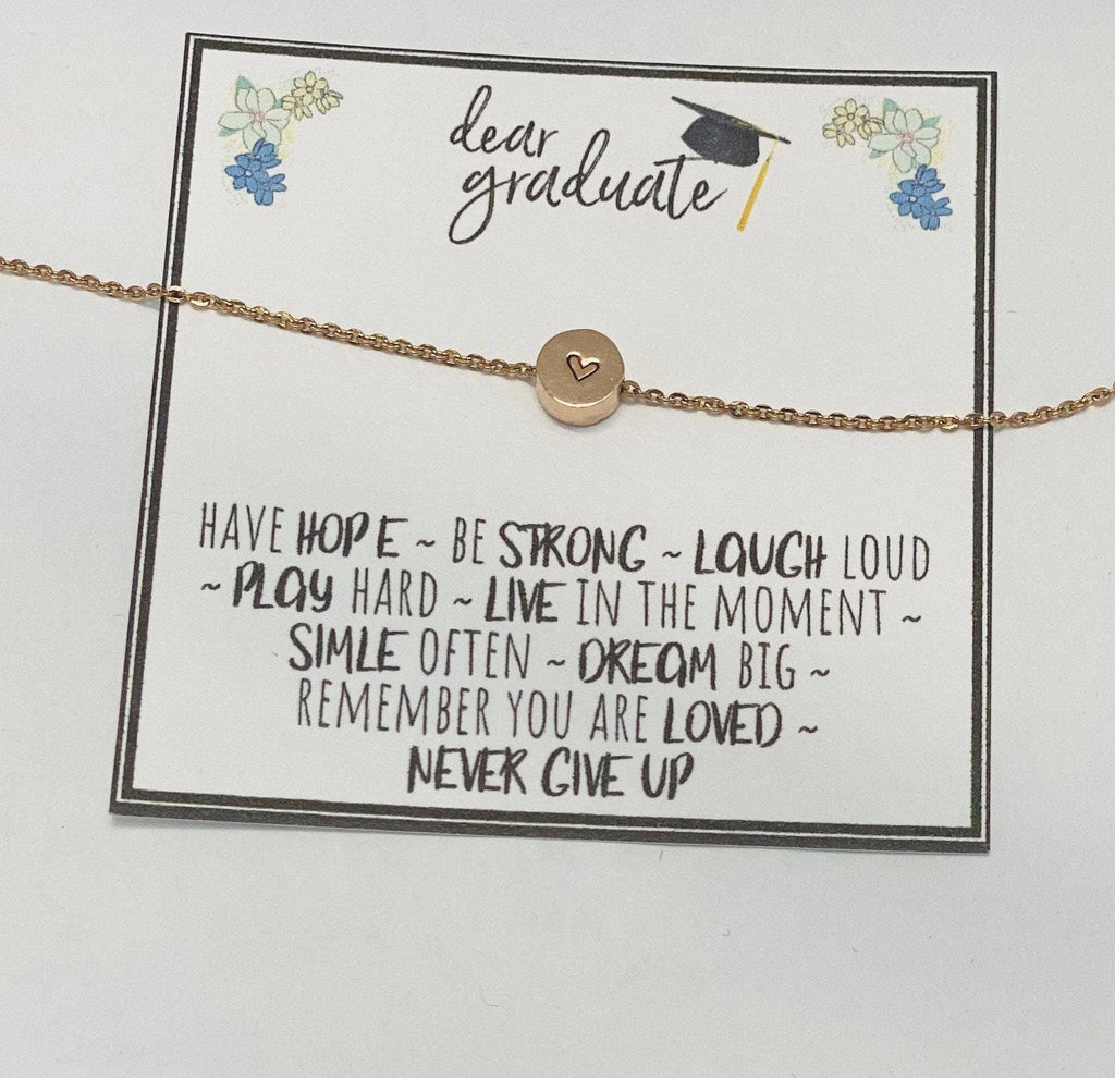 College graduation necklace, Grad gift, Grad gifts for her, Grad gifts for girls, Graduation necklace gift, Graduation necklace for daughter: Gold-Little Happies Co-Three Birdies Boutique, Women's Fashion Boutique Located in Kearney, MO