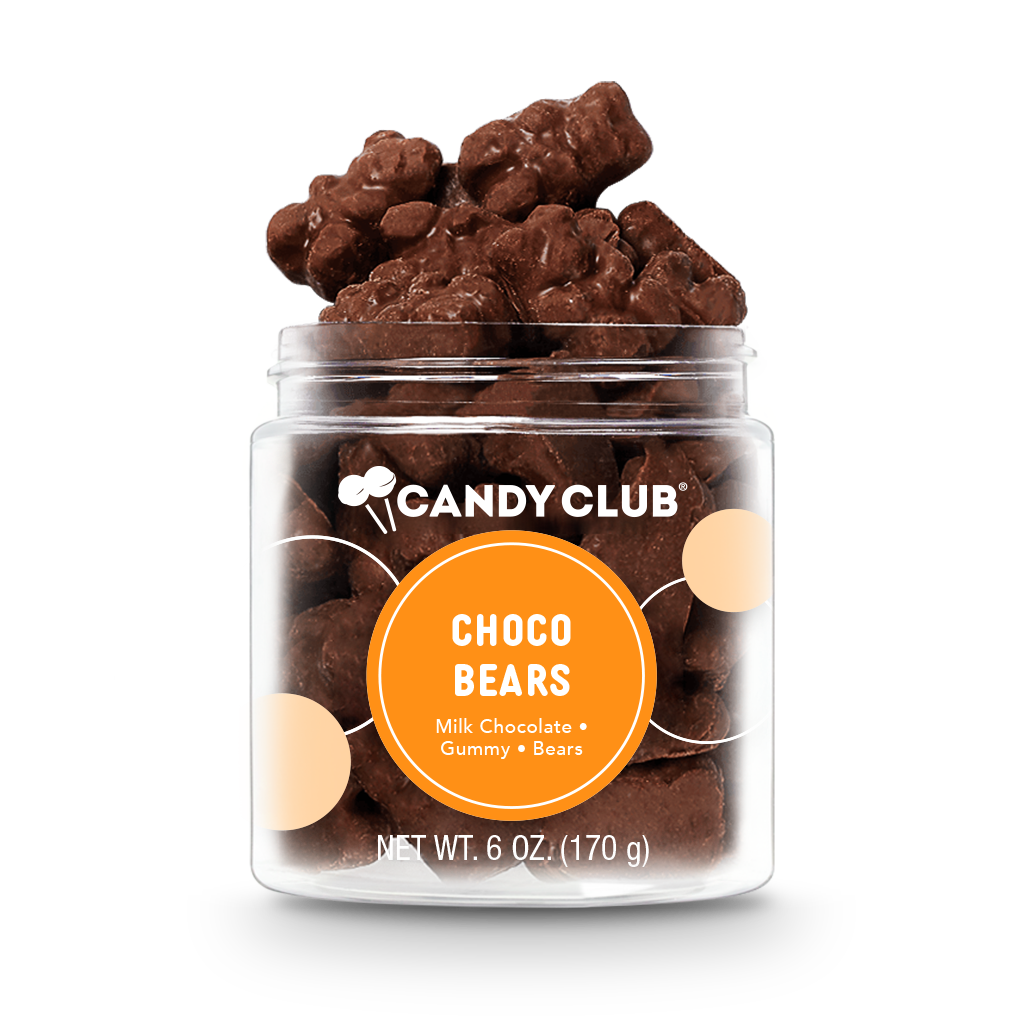 Choco Bears: Chocolate Gummy Bears-Candy Club-Three Birdies Boutique, Women's Fashion Boutique Located in Kearney, MO