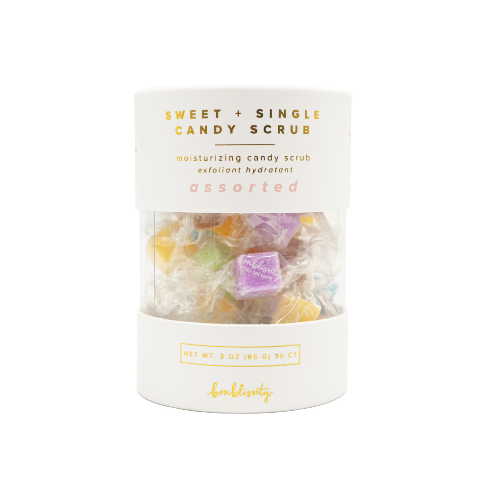 Signature Assorted Sugar Cube Candy Scrub (30 pc) (MSRP $22)-Bonblissity-Three Birdies Boutique, Women's Fashion Boutique Located in Kearney, MO