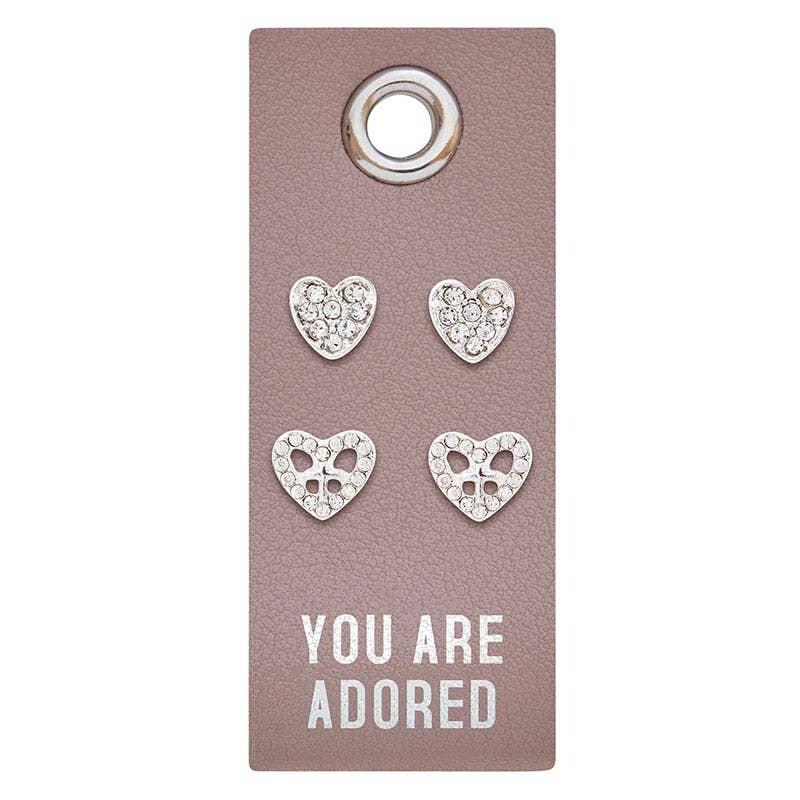 Stud Earring Set - You are Adored-Faithworks by Creative Brands-Three Birdies Boutique, Women's Fashion Boutique Located in Kearney, MO