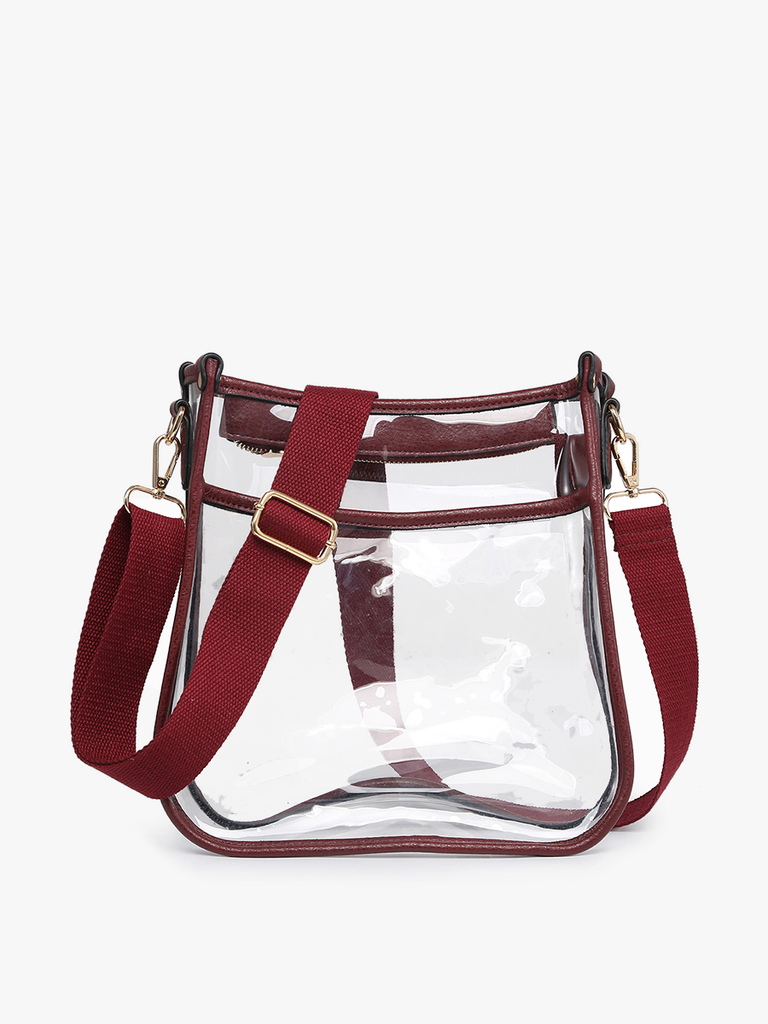 Posie Clear Crossbody-Jen & Co.-Three Birdies Boutique, Women's Fashion Boutique Located in Kearney, MO